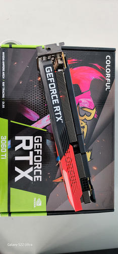 Placa De Vídeo Nvidia Colorful Rtx 3060 Ti Battleax 8gb (Usado)