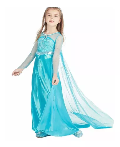 Disfraz Vestido Elsa Frozen Princesa Ana Disney Niña Nina en venta en  Cuajimalpa De Morelos Distrito Federal por sólo $    Mexico