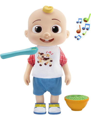 Cocomelon Muñeca Jj Interactiva Funciones 2m