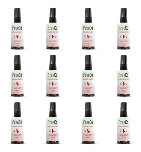 Imagem 1 de 1 de Freecô Especiarias Bloqueador Odor Sanitário 60ml (kit C/12)