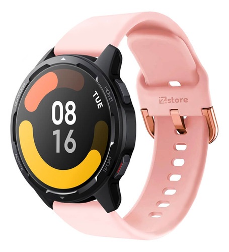 Correa Compatible Xiaomi Watch S1 Active Rosado Hebilla 22mm