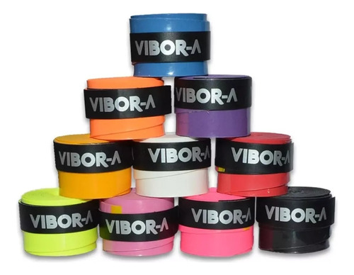 Cubre Grip Vibora Multicolor Tennis Padel