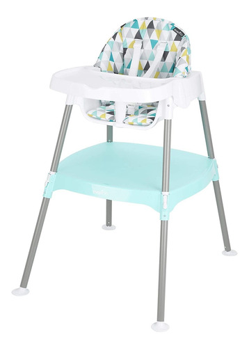 Evenflo Triangulos Menta Bebe 4 En 1 Unisex Silla Periquera