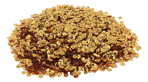 2x6mm Flores Copa Suelta Lentejuelas Paillettes Costura Boda