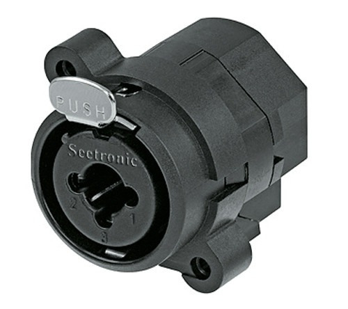 Seetronic Scj6fi-s Conector Combo Xlr - Plug Para Chasis