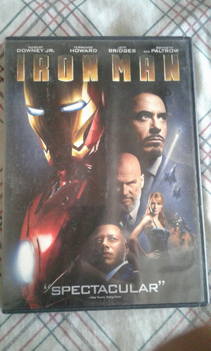 Iron Man - Dvd 2008  Importado De Ee.uu. Audio Latino.