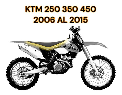 Funda De Asiento Lcm Covers Prior Ktm 250 350 450 2006/2015