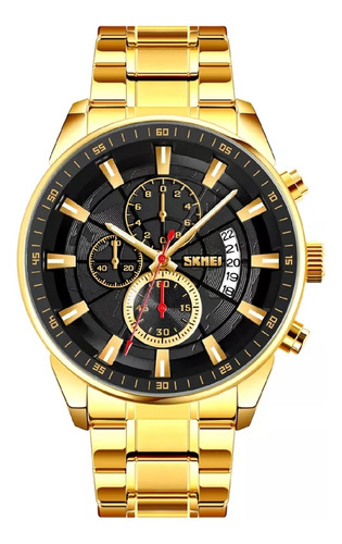 Skmei - Reloj Análogo 9285gdbk Para Hombre