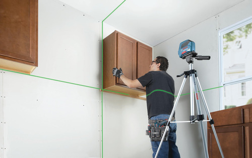 Láser Cross-line Bosch Gll 100 Gx 30 M Con Baterías Y Acceso