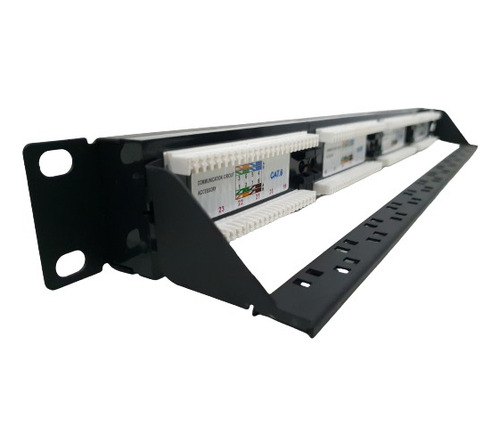 Patch Painel Cat-6e 24 Portas Data Connect.1705
