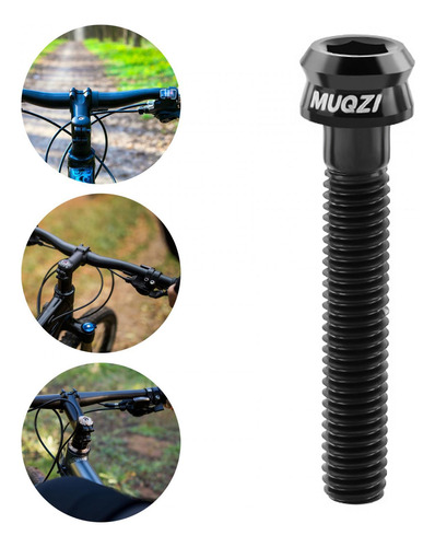 2 Tornillo De Perno De Vástago De Bicicleta M6 Perno De