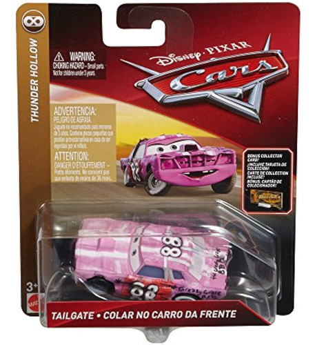 Disney Cars Die Cast Tailgate Con Tarjeta De Accesorios Toy 