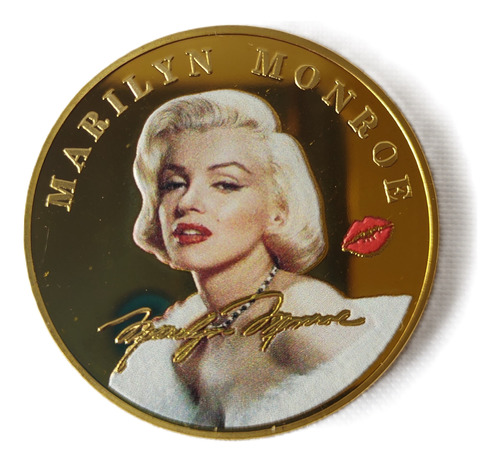 Moneda Conmemorativa Marilyn Monroe