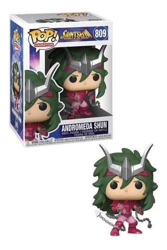 Imagen 3 de 6 de Funko Pop 809 Saint Seiya Andromeda Shun Nuevo Playking