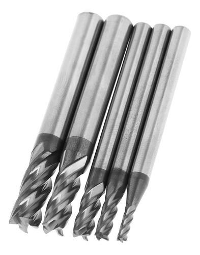 Fresa, Brocas De Ranurar, 5 Piezas Para Aluminio Para Madera
