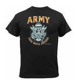 Camiseta Rothco Estampada Rothco Black Army Emblem En Remate