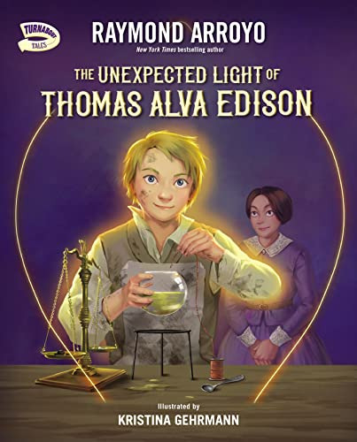 Book : The Unexpected Light Of Thomas Alva Edison (turnabou