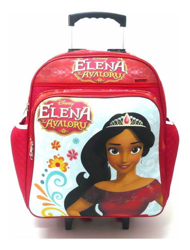 Mochila Escolar Princesa Elena Avalor G Rodinhas F4 2018