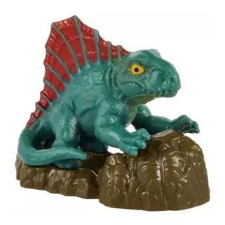 Mini Figura Dinossauro Dimetrodon Jurassic World Mattel