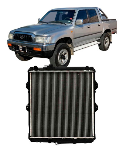 Radiador Toyota Hilux Srv 1.8 3.0 2002 2003 2004 2005
