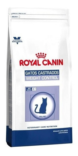 Alimento Royal Canin Veterinary Care Nutrition Feline Gatos Castrados Weight Control adulto de raza mediana sabor mix en bolsa de 3 kg