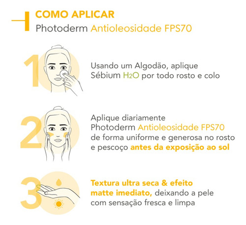 Protetor Solar Photoderm Antioleosidade Fps70 40g Bioderma