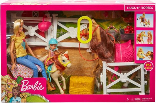 Barbie Y Chelsea A Caballos