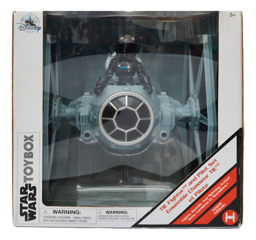 Set Nave Tie Fighter And Pilot Set Toybox Star Wars Disney