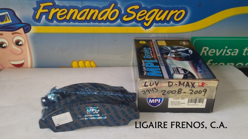 Pastillas De Frenos Luv D-max 2008-2009