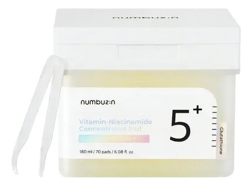 Numbuzin - No 5 Vitamin-niacinamide Concentrated Pad 180 Ml