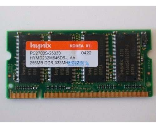 Memoria RAM  256MB 1 SK hynix HYMD232M646D6-J