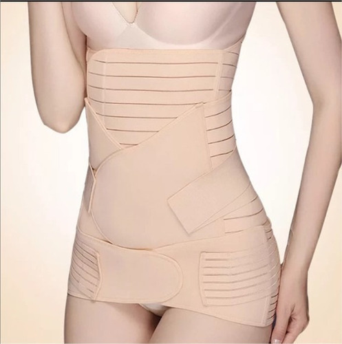 Faja Cinturon Moldeadora Post Parto 3 En 1 Ajustable Gift