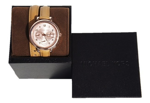 Reloj Michael Kors Golden Rose Mod. Mk2406 Con Extensible De