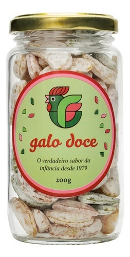 Bala Azedinha Portuguesa Artesanal Rocs 200g - Galo Doce