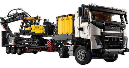 Lego Technic 42175 Caminhão Fmx E Escavadeira Ec230 Da Volvo