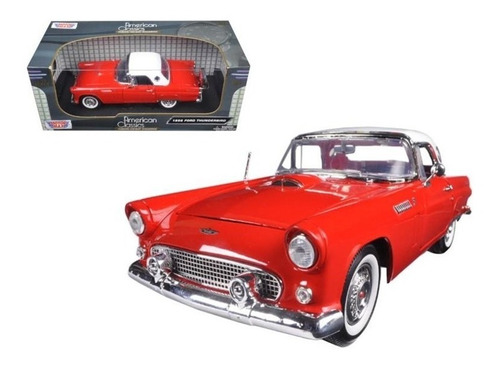 Ford Thunderbird 1956 Rojo - 1/24 Motormax