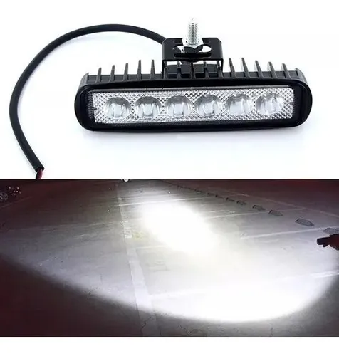 1 Exploradora Led Lineal 6leds 3000lm