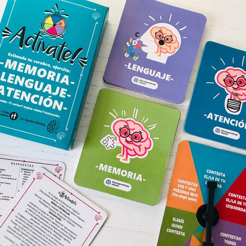 Juego Actívate: Estimula Memoria Atención Y Lenguaje