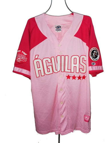 Jersey Beisbol Aguilas Mexicali #25 Retherford Serie Rosa M