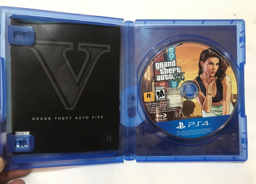 Grand Theft Auto V Gta - Rockstar Games Ps4 FĂsico (Usado)