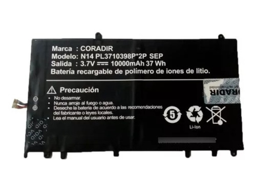 Bateria Coradir Ultra S14 N14 Pl3710398p Ken Brown