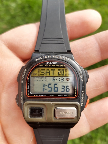 Relógio Casio Pulsação E Batimentos Cardíacos