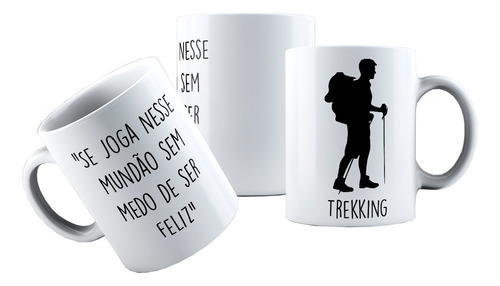 Caneca Personalizada Trekking Trilha Ar Livre Montanhismo