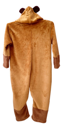 Pijama Kigurumi Carpincho Capibara Animal Niños Adolescentes