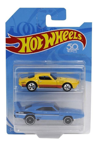 Hot Wheels Pack Com 2 Carrinhos Sortidos - Mattel