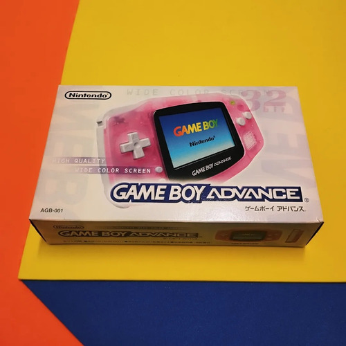 Nintendo Game Boy Advance Standard Fucsia En Caja!!!