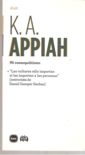 Mi Cosmopolitismo Appiah