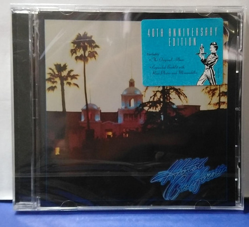 Eagles Hotel California 40th Anniv Edition Cd Importado