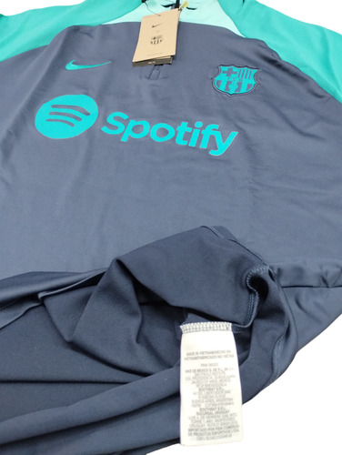 Buzo Medio Cierre Del Barcelona Nike 100% Original!!! (Usado)