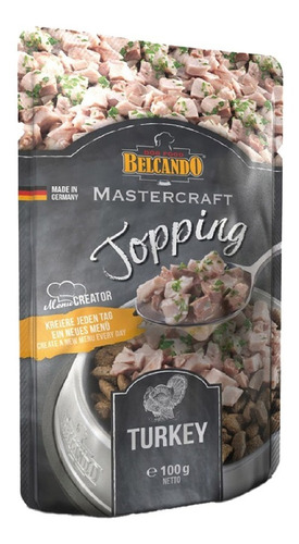 Alimento Perro Belcando Mastercraft Topping Pavo 100gr 